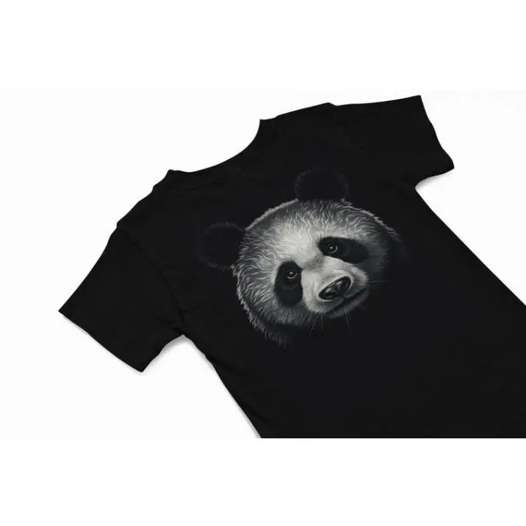 Panda Bear T-Shirt, Cute Panda Tee, Forest animal T shirt , Animal Lovers gift, Animal Tee, Chinese traveller shirt, Panda Lover Gift Made in USA