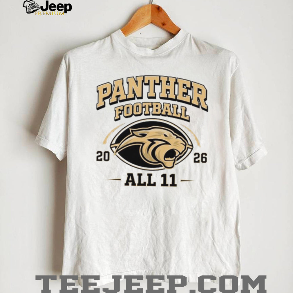 Panther Football All 11 Varsity Sports Team Mascot T Shirt