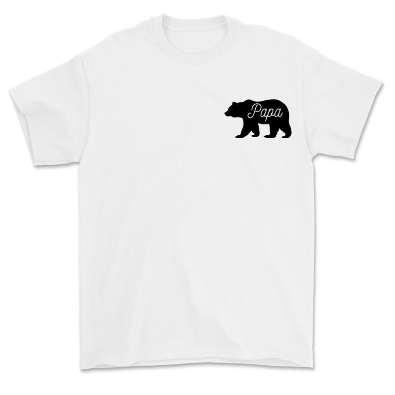 Papa Bear Funny T-shirts, Father Day T-shirt, Dad Gift, T-shirt For Men Hoodie, Sweatshirt | WearSparks.com