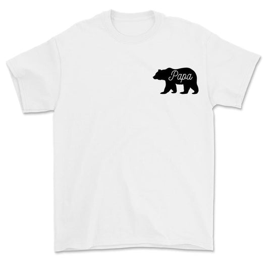 Papa Bear Funny T-shirts, Father Day T-shirt, Dad Gift, T-shirt For Men Hoodie, Sweatshirt | WearSparks.com