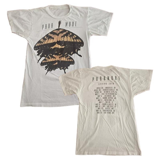 Paramore Spring Concert Tour Retro Rock Band Tee Shirt For Fans
