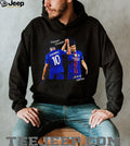 Paris Saint Germain Achraf Hakimi and Ousmane Dembele illustration shirt