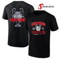 Paris Saint Germain UCL Champions first time champions D’ Europe trophy shirt