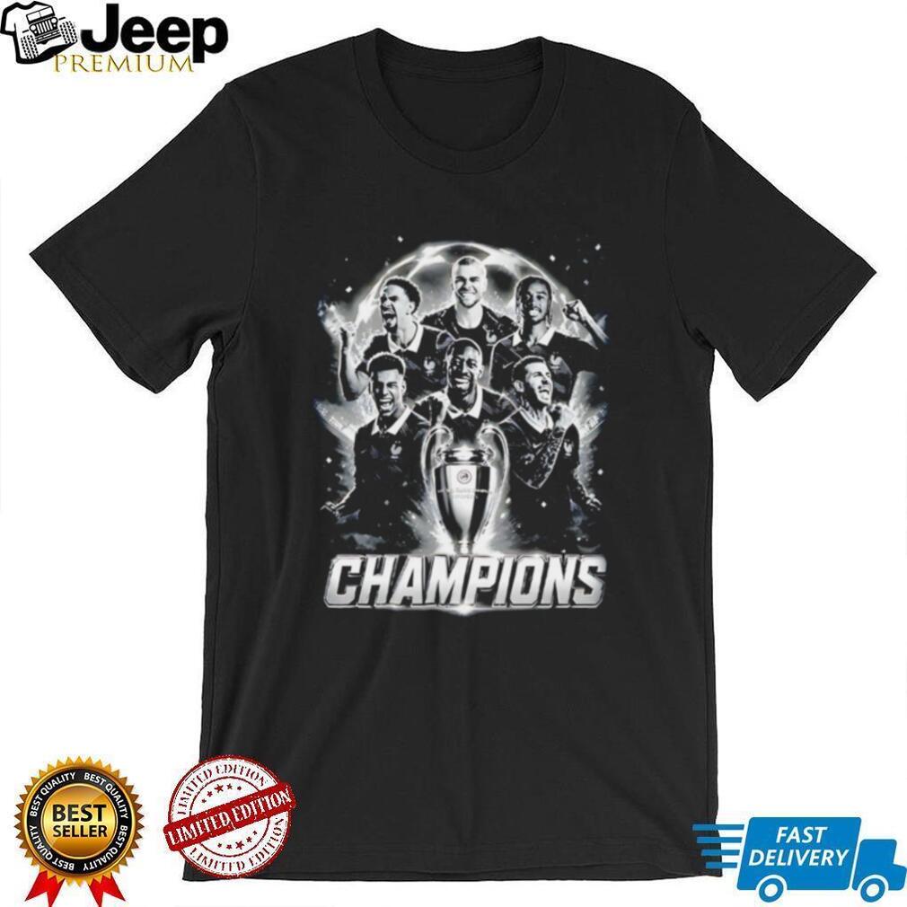 Paris Saint Germain UEFA Champions League victory shirt