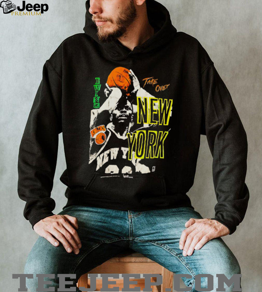 Patrick Ewing Take Over New York Basketball Legend Vintage T Shirt