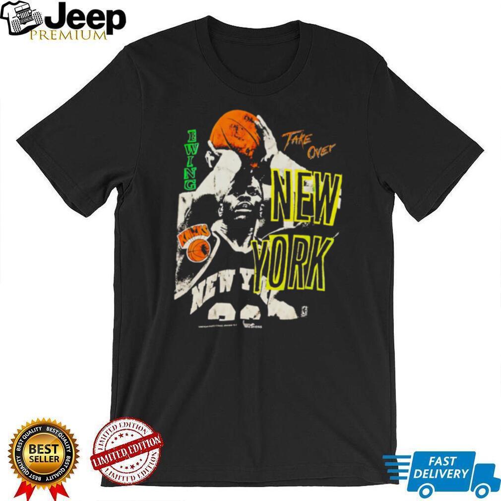 Patrick Ewing Take Over New York Basketball Legend Vintage T Shirt