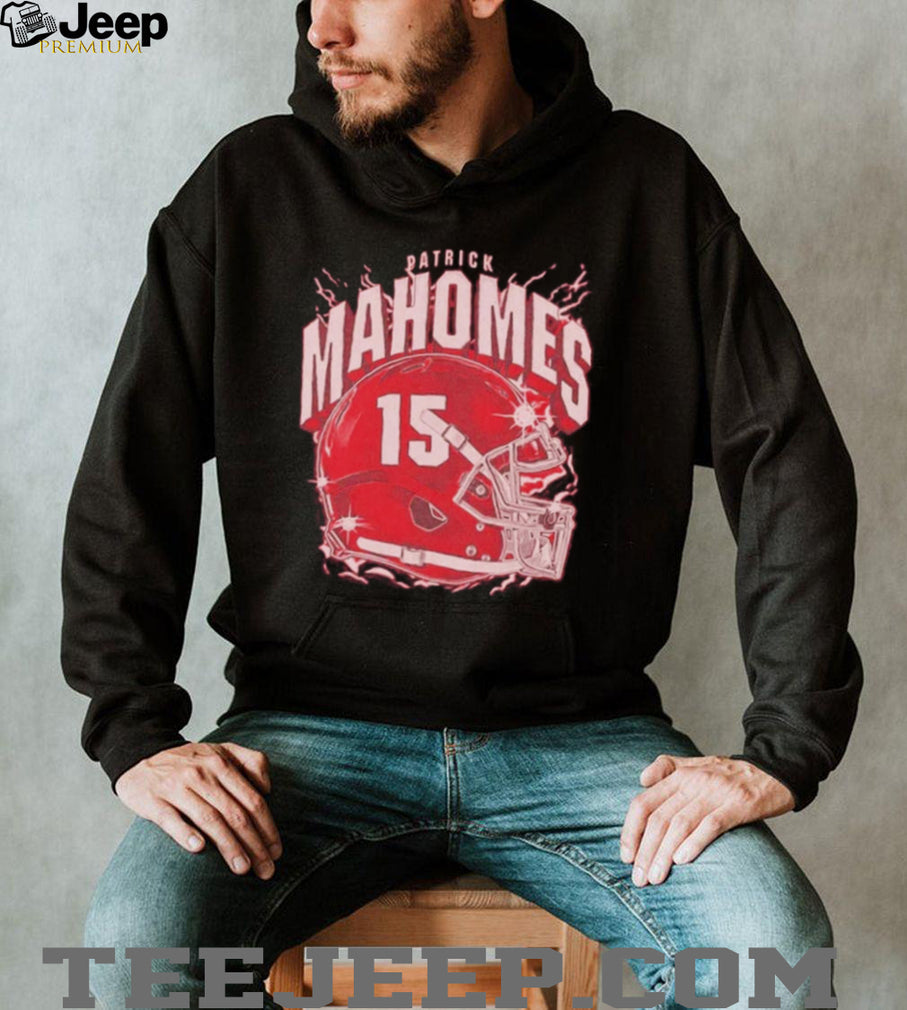 Patrick Mahomes 15 Kansas City Chiefs Retro Helmet shirt