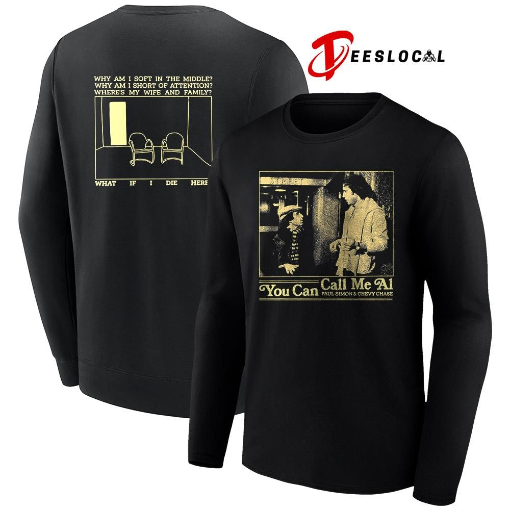 Paul Simon and Chevy Chase you can call me AI vintage shirt