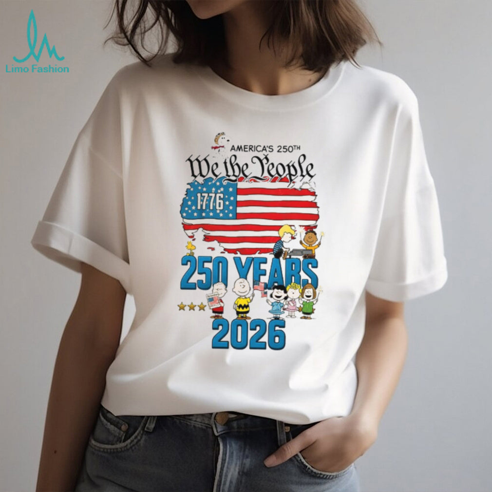 Peanuts We The People America 250 Years 2026 T Shirt