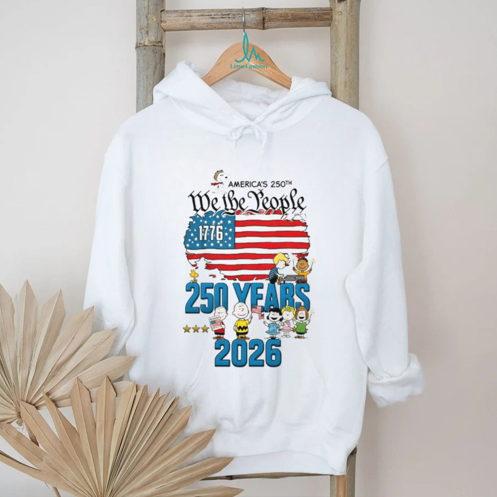 Peanuts We The People America 250 Years 2026 T Shirt
