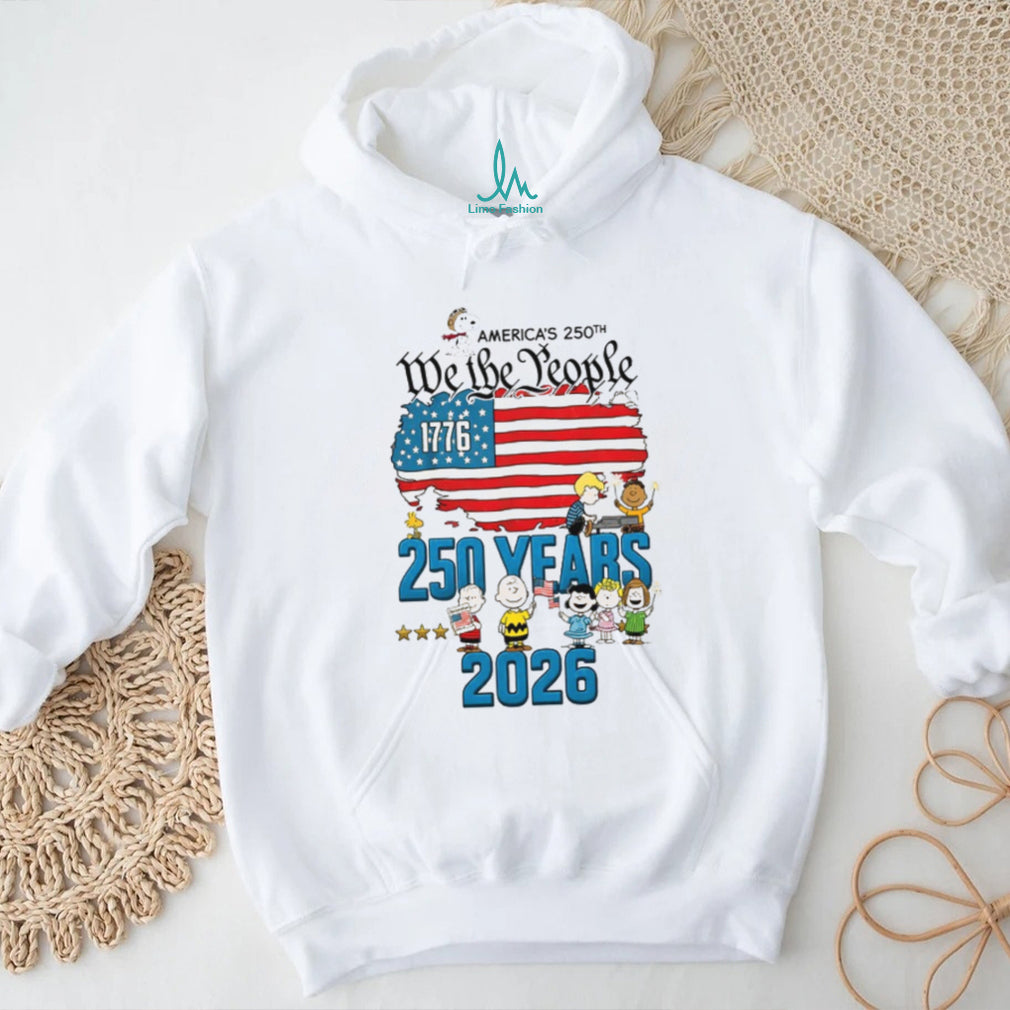 Peanuts We The People America 250 Years 2026 T Shirt