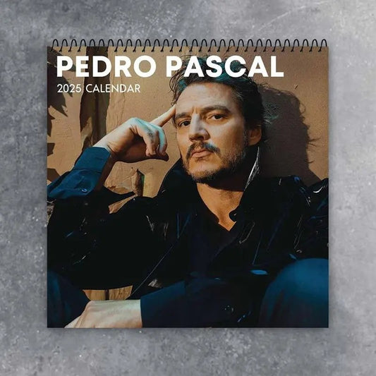 Pedro Pascal Calendar 2025 - Daddy Pedro Pascal |  Home Decor, Office Decor - New Year Fan Gift, Unique Holiday Gift