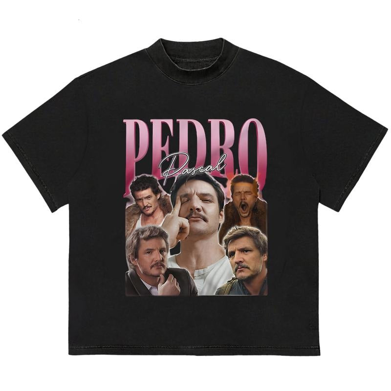 Pedro Pascal T-Shirt Everyday Graphic Tee Casual, Comfy, and Stylish Perfect Gift for Fans