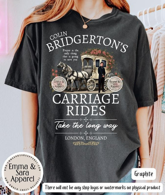 Penel0pe & C0lin Bridgert0n Season 3 Shirt, T-shirt, C@rri@ge Scene Shirt, Lady Whistledown, Book Shirt for Her