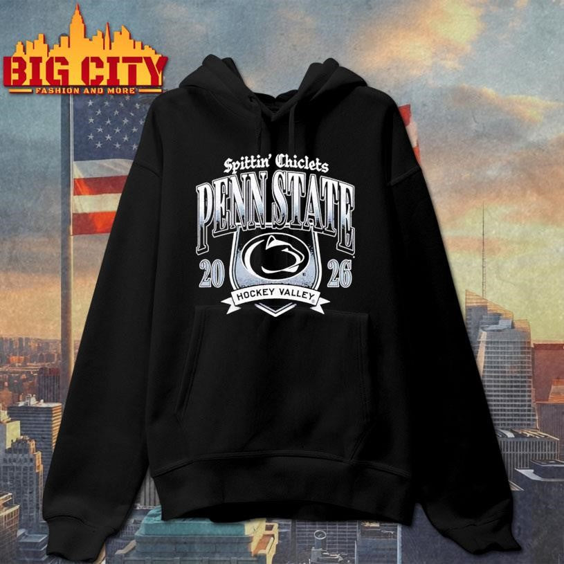 Penn State Hockey x Spittin Chiclets Emblem Shirt