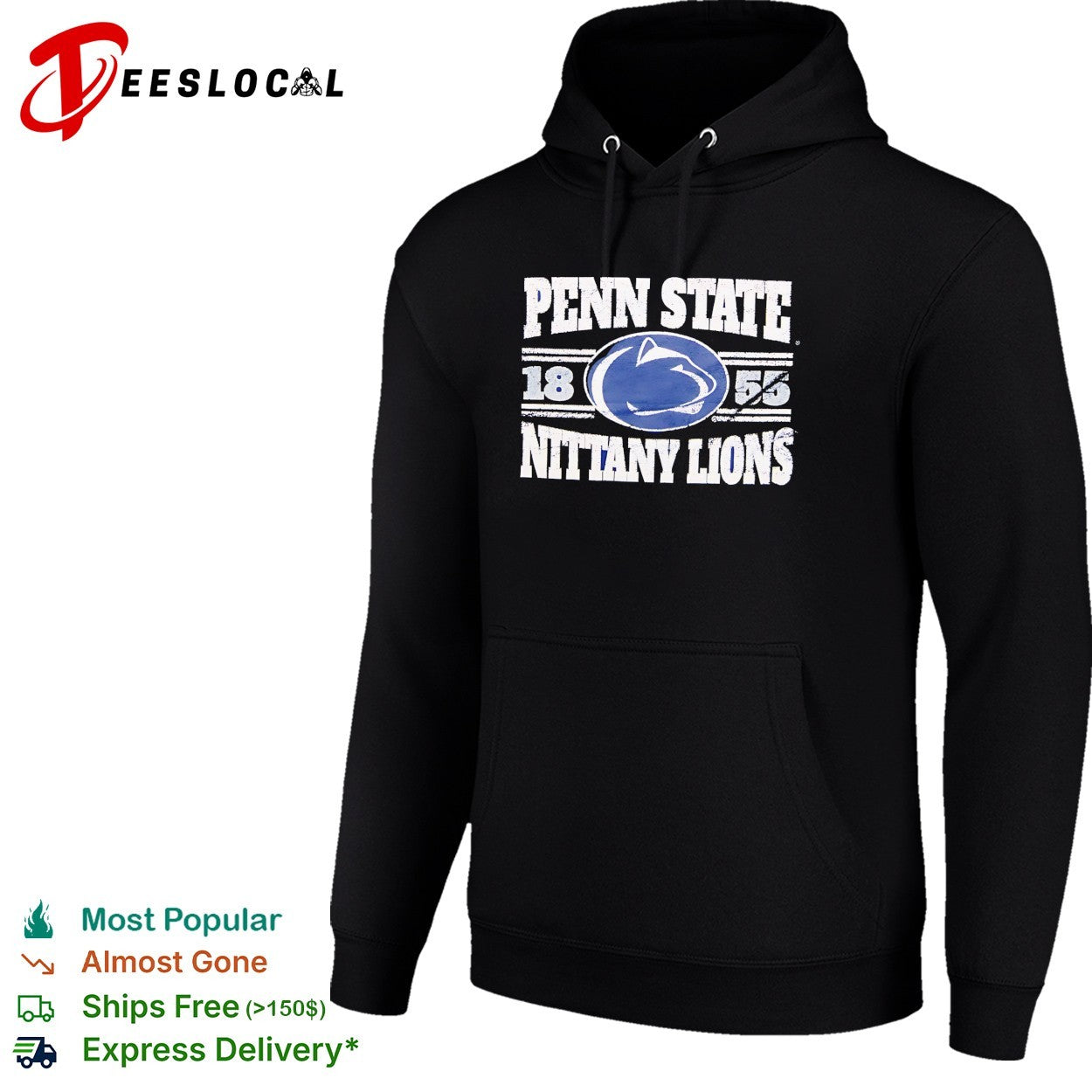 Penn State Nittany Lions lion head logo 1855 shirt