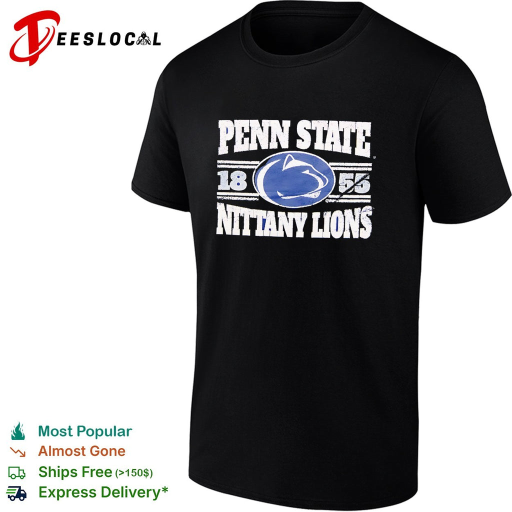 Penn State Nittany Lions lion head logo 1855 shirt