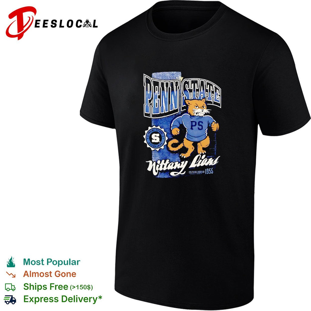 Penn State Nittany Lions mascot estd 1955 shirt