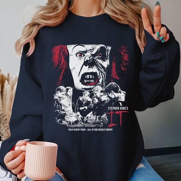 Pennywise Your Every Fear All In One Deadly Enemy Shirt Pennywise IT Movie Shirt Dancing Clown Horrow Halloween Shirt Spooky Season Shirt