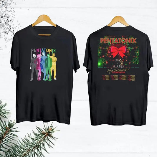 Pentatonix Hallelujah It's Christmas Tour 2024 Shirt, Christmas Shirt, Fan Gift, Pentatonix Tee