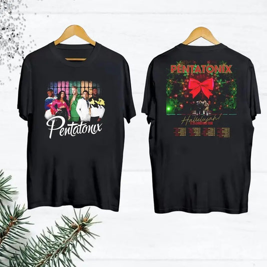 Pentatonix Hallelujah It's Christmas Tour 2024 Shirt, Pentatonix Band Christmas Shirt, Fan Gift, Pentatonix Tee