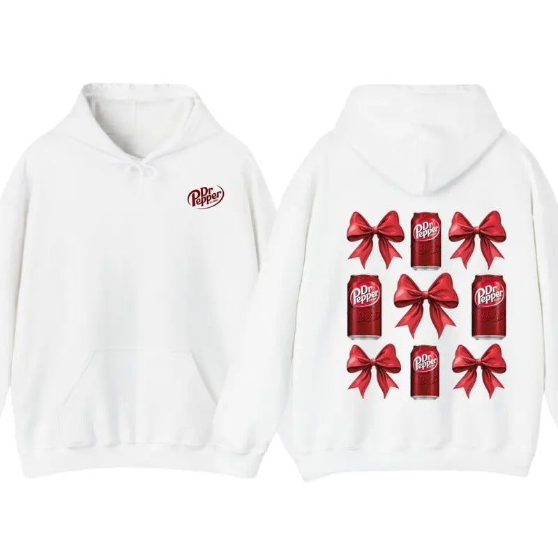 Pepper Bow 2 Sided Hoodie T-Shirt, Pepper Hoodie For Men For Woman, Trendy Shirt Sweatshirt | WearSparks.com