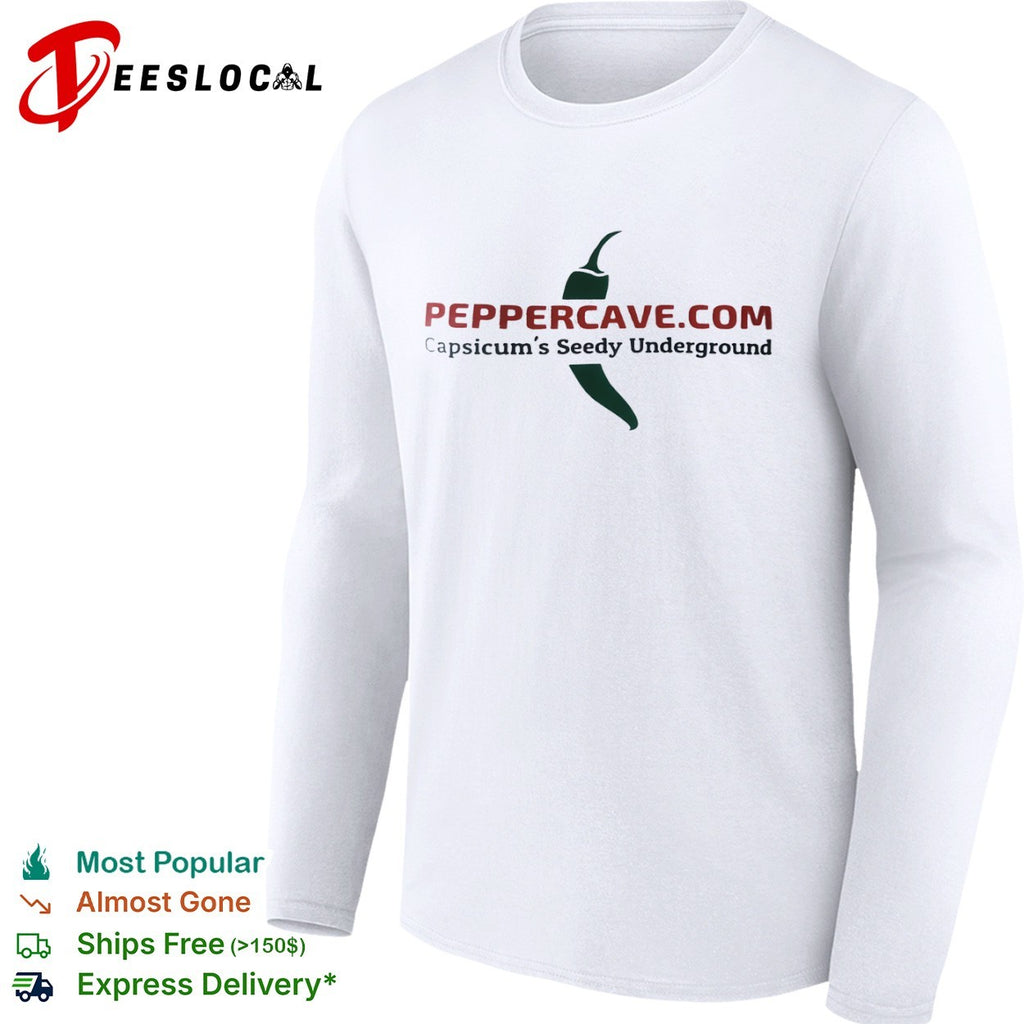 Peppercave capsicums seedy underground pepper shirt