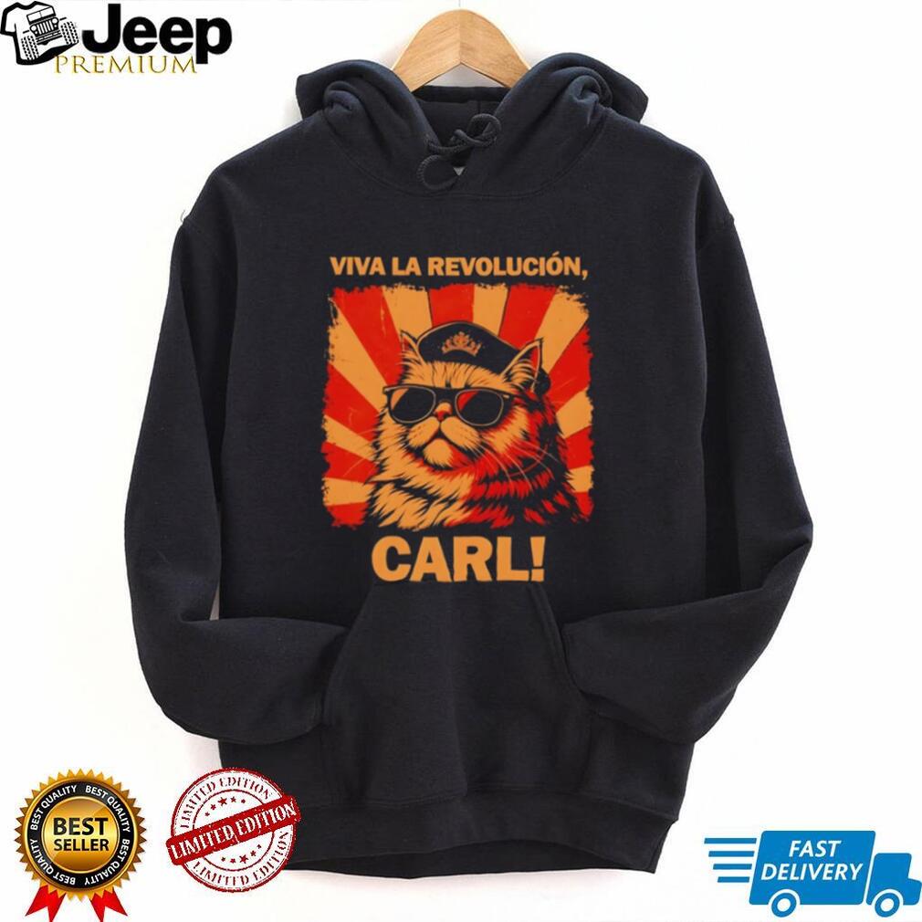 Persian cat king revolutionary Viva la revolucion Carl Dungeon Crawler Carl shirt