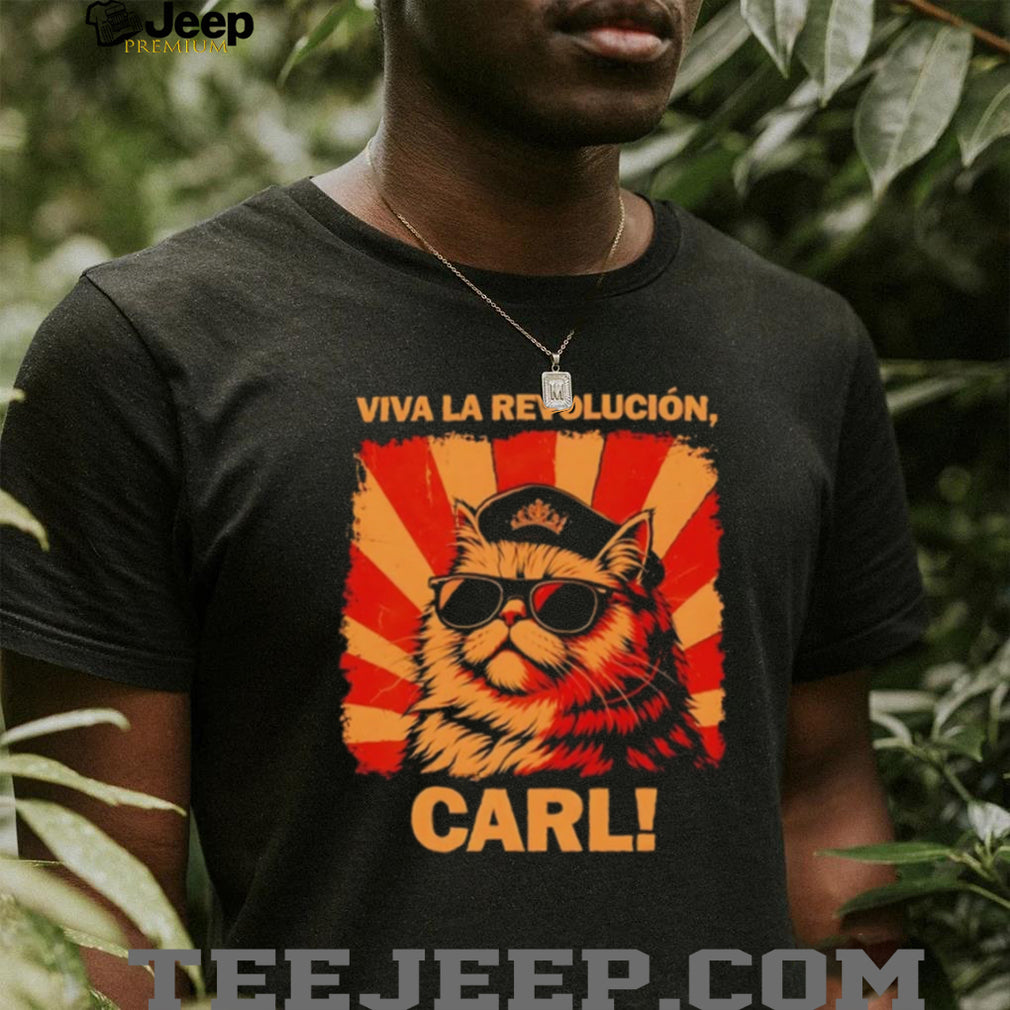 Persian cat king revolutionary Viva la revolucion Carl Dungeon Crawler Carl shirt