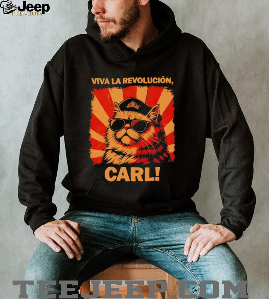 Persian cat king revolutionary Viva la revolucion Carl Dungeon Crawler Carl shirt