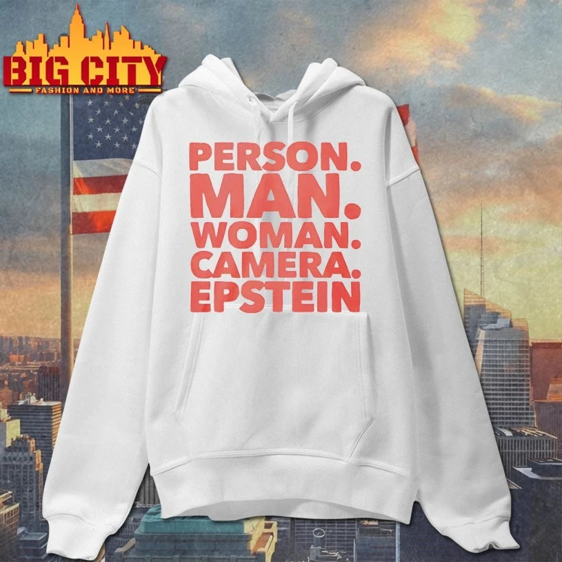 Person Man Woman Camera Epstein Shirt