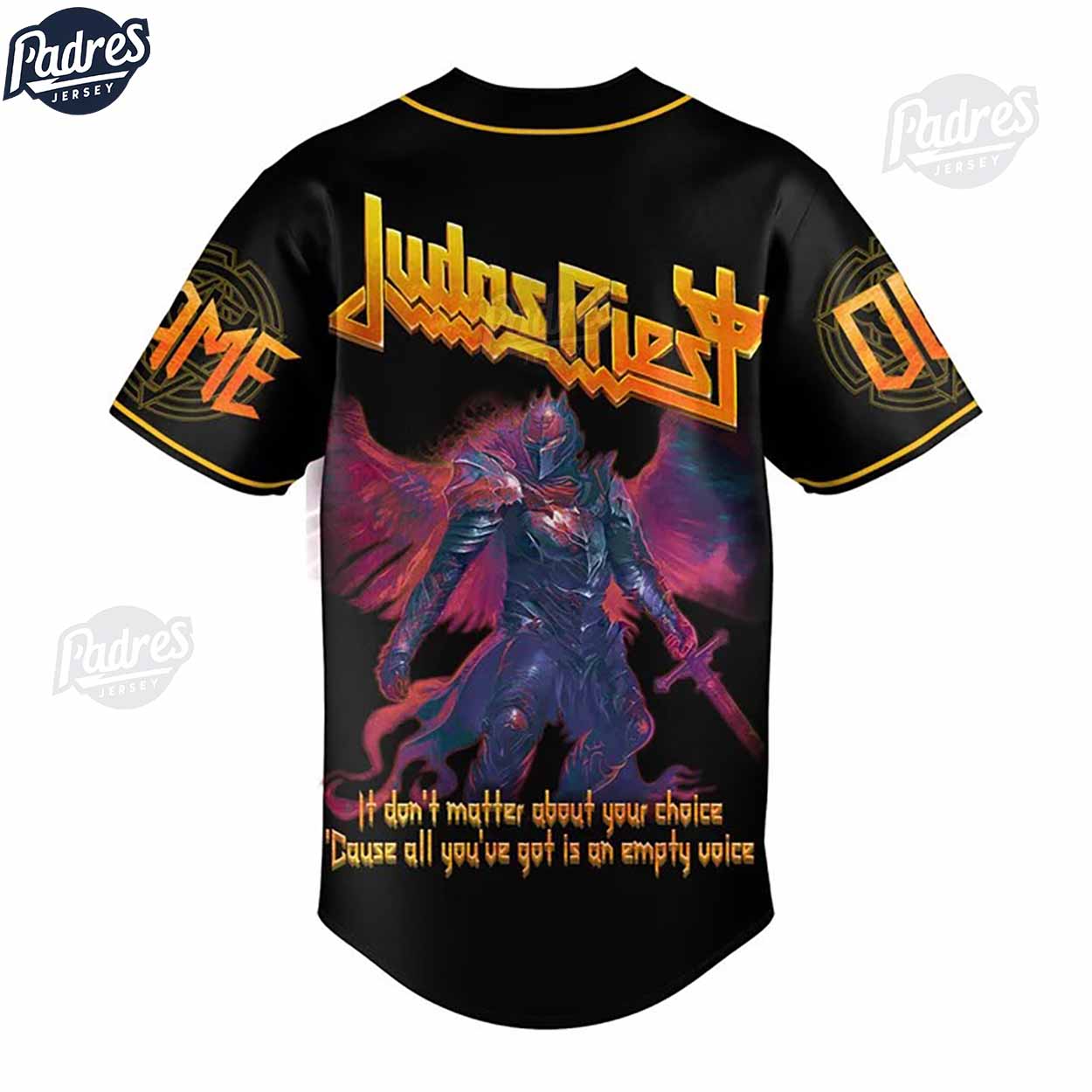 Personalized Judas Priest 2024 Baseball Jersey - Padres Jersey Oasis: Elevate Your Baseball Style Game