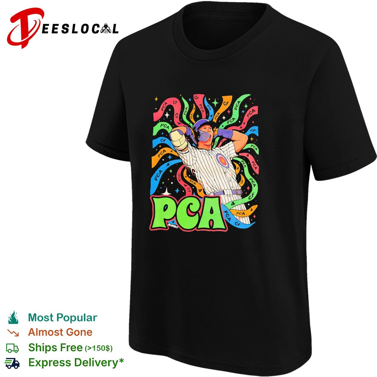 Pete Crow-Armstrong Chicago Cubs PCA 4 Players Shirt shirt