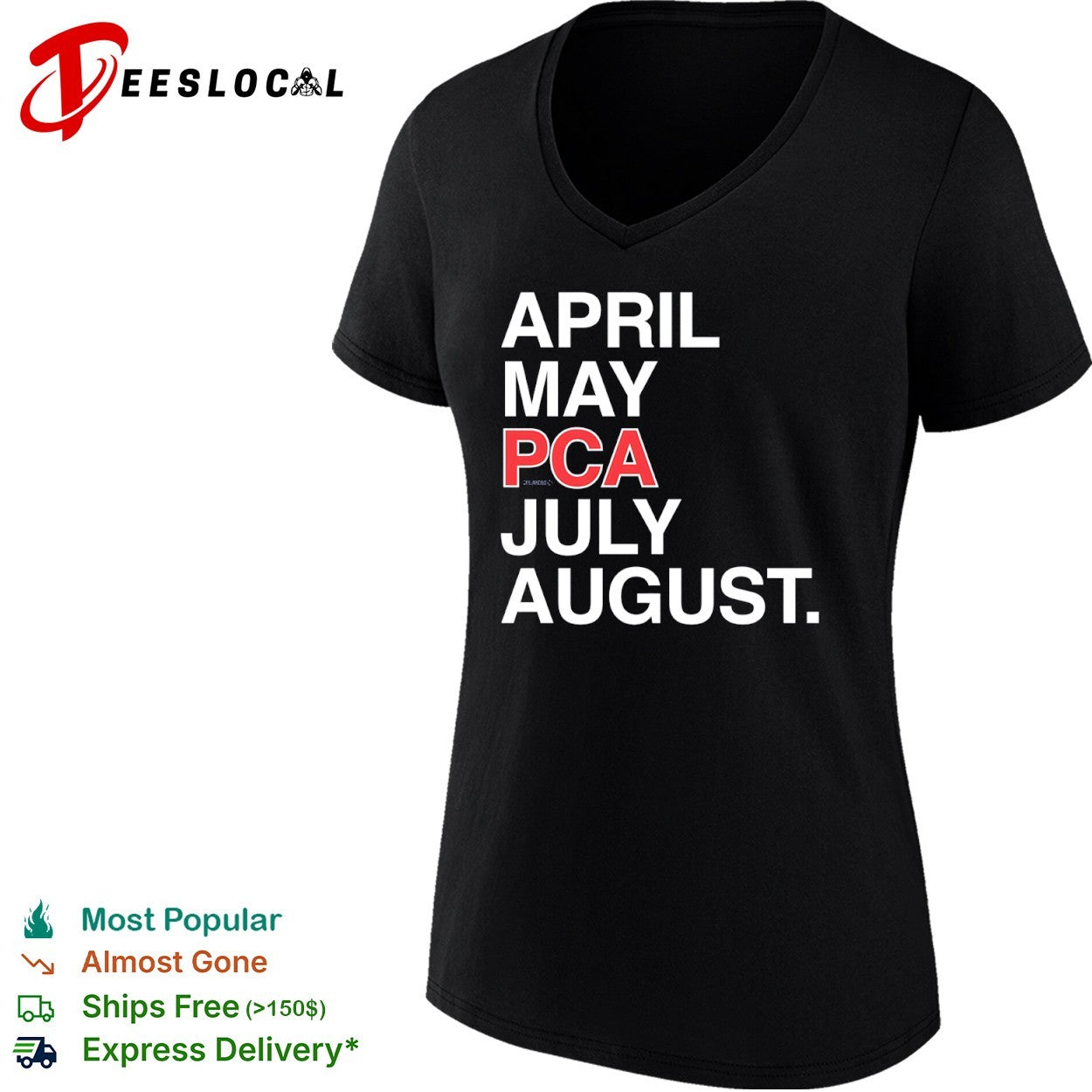 Pete Crow-Armstrong PCA April May July August shirt