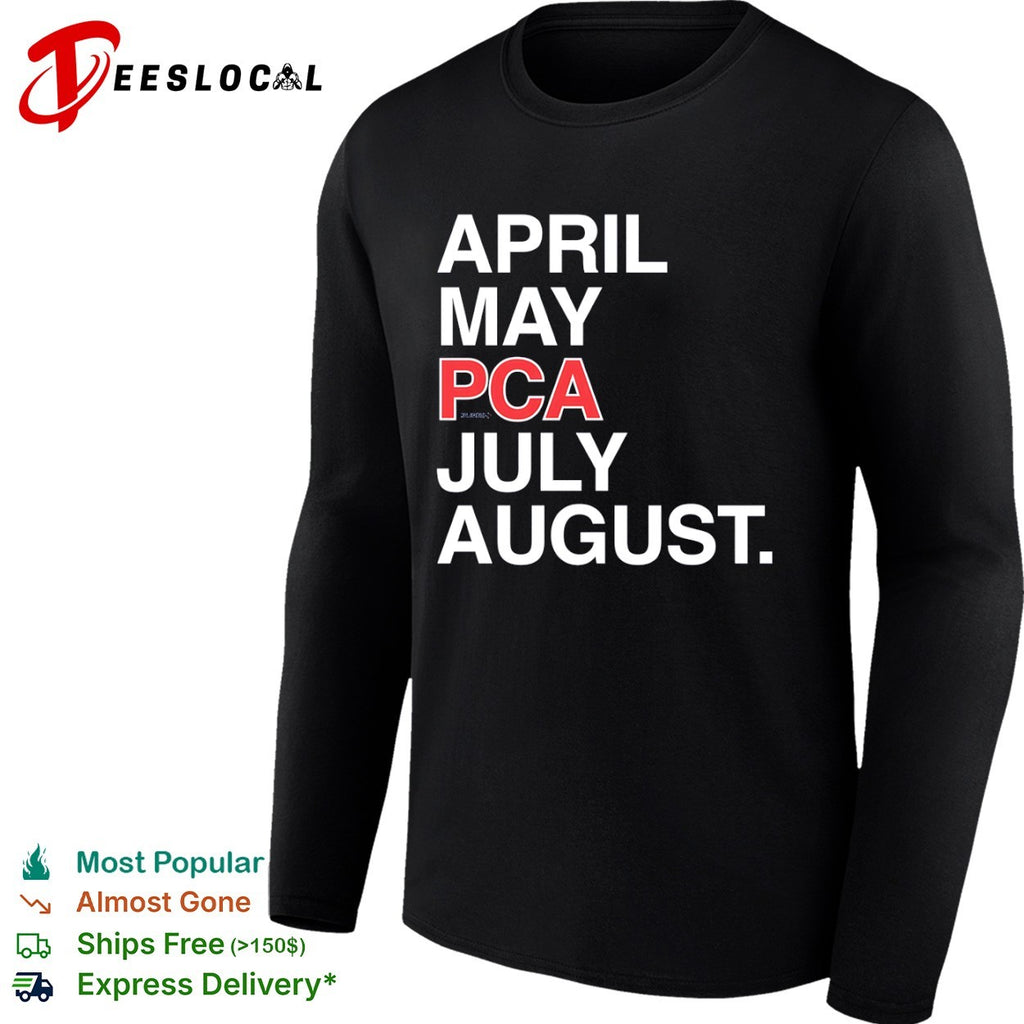 Pete Crow-Armstrong PCA April May July August shirt
