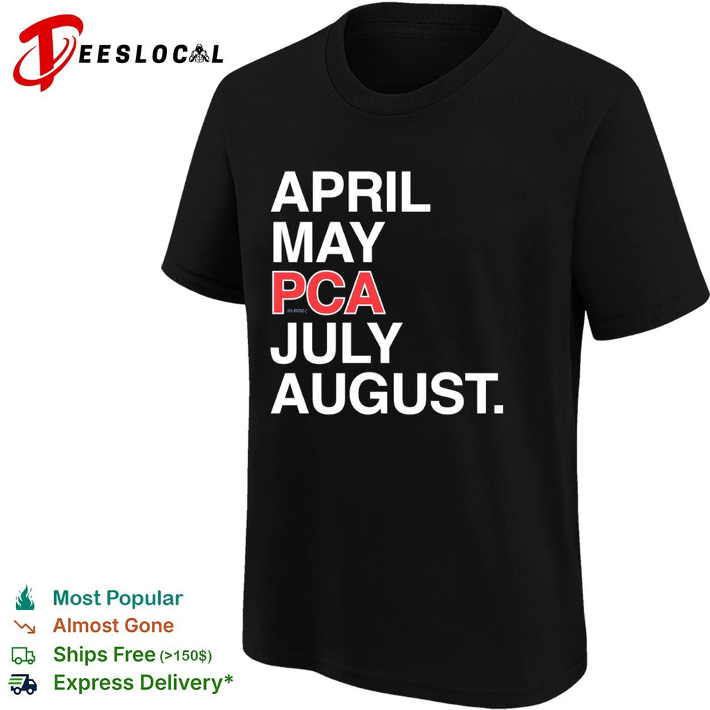 Pete Crow-Armstrong PCA April May July August shirt