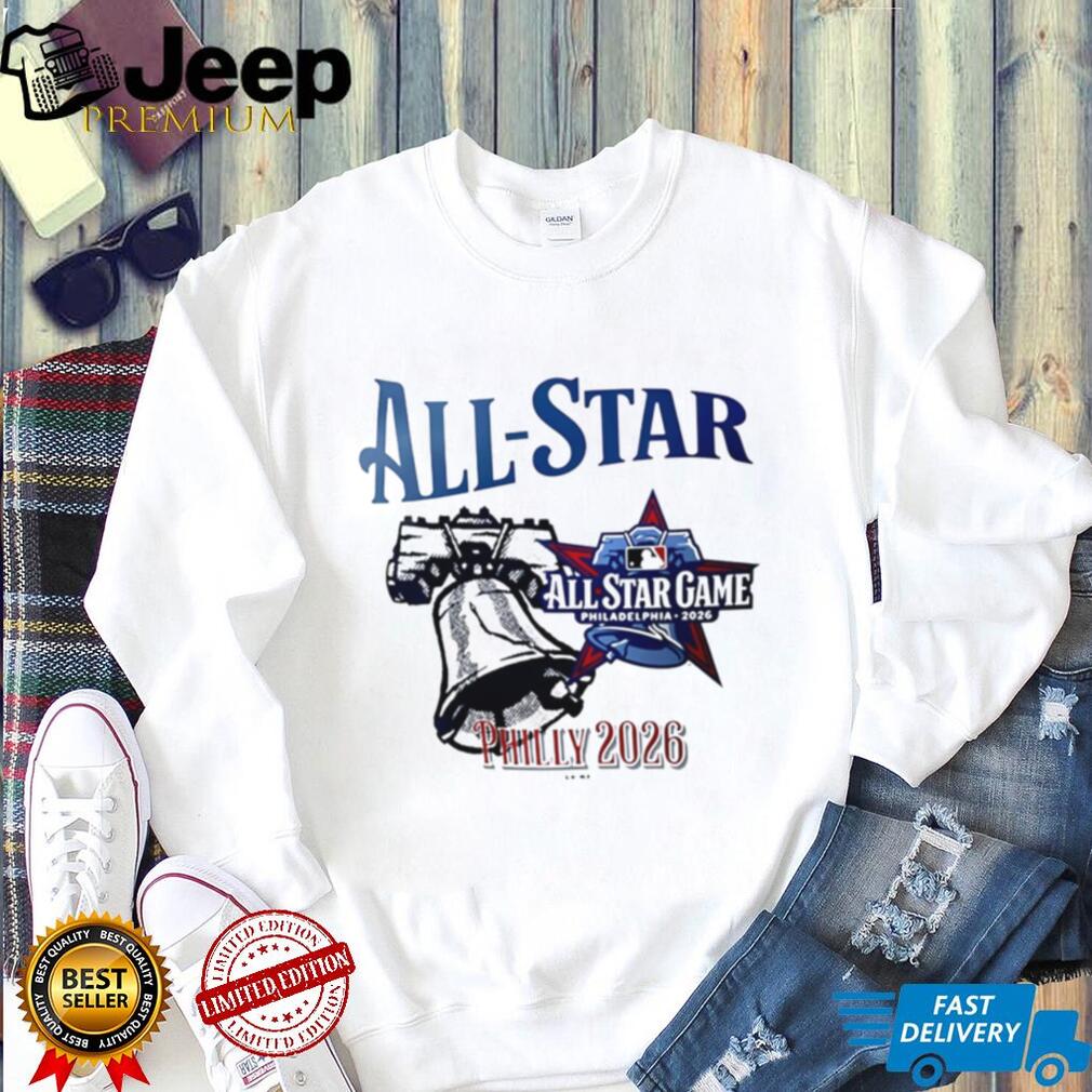 Philadelphia All Star Game 2026 Liberty Bell Baseball T Shirt
