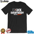 Philadelphia Flyers Puck Everybody Ignite The Orange Hockey Fan Retro Slogan T Shirt
