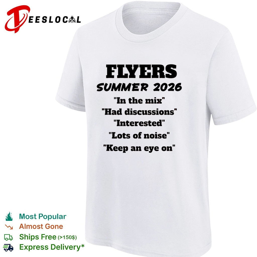Philadelphia Flyers summer 2026 shirt