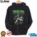 Philadelphia Football Player Neon Green Grunge Sports T Shirt
