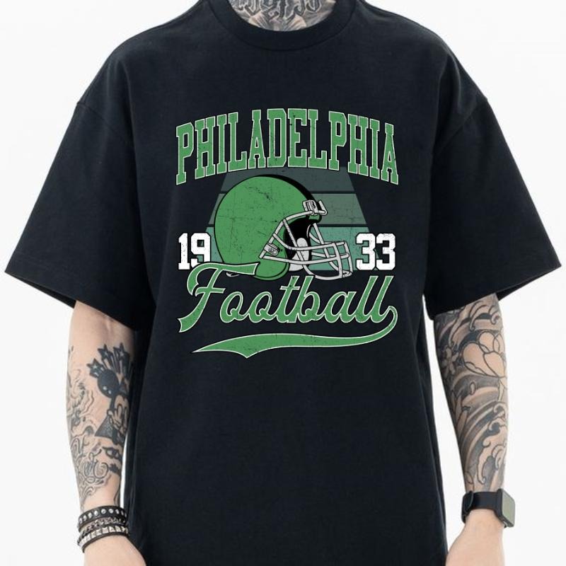Philadelphia Full Color Football T-Shirt