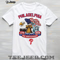 Philadelphia Phillies Custom 250th Anniversary American Spirit Jersey T Shirt