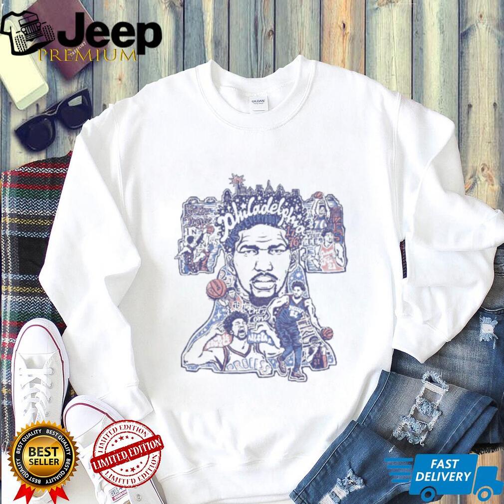 Philadelphia Sports Legends Liberty Bell Graphic T Shirt Trust The Process Apparel