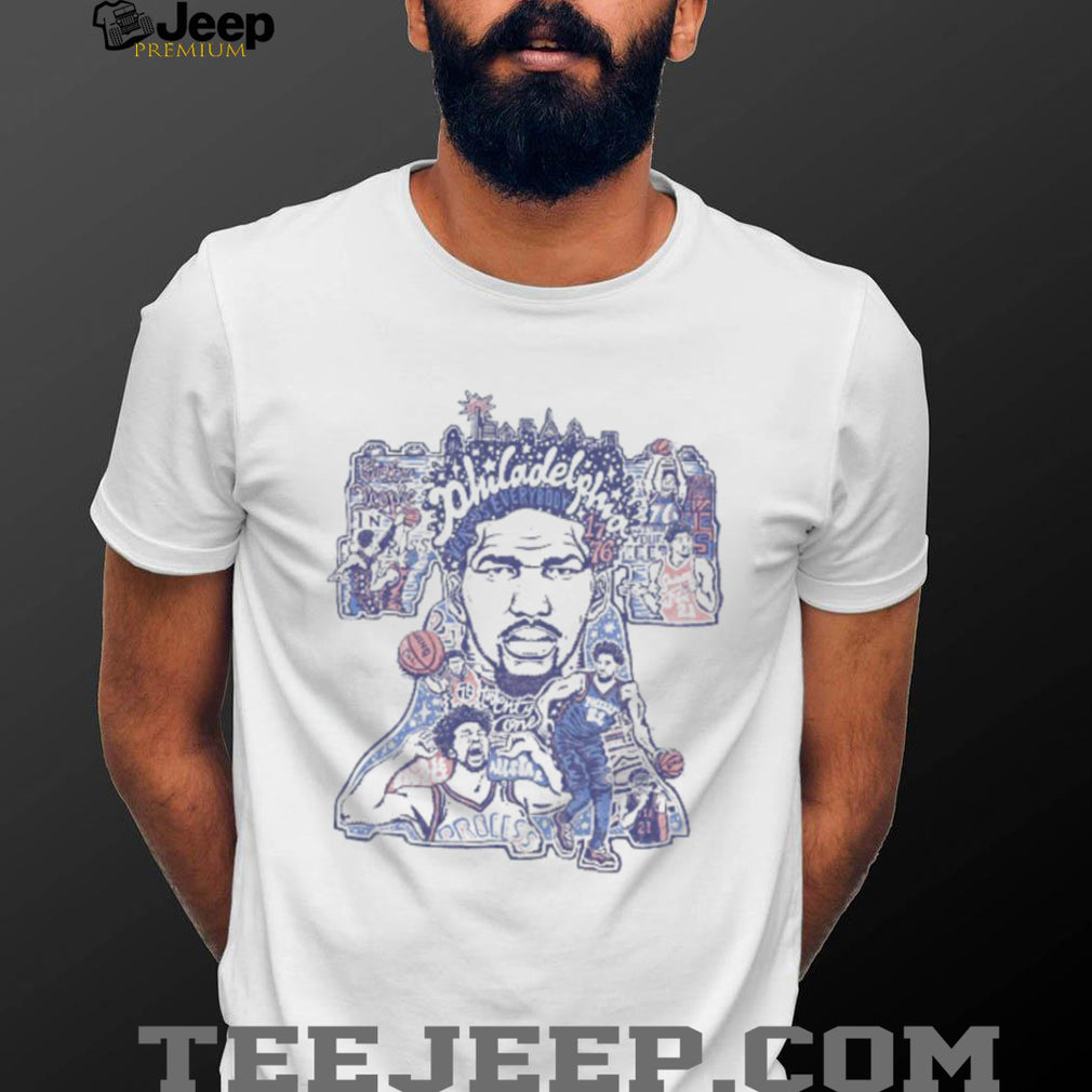 Philadelphia Sports Legends Liberty Bell Graphic T Shirt Trust The Process Apparel