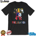 Philadelphia Sports Teams Liberty Bell Skyline Coffee T Shirt