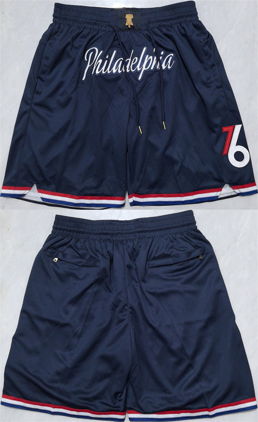 Philadelphia 76ers Navy Shorts