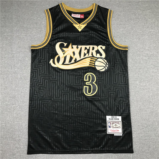 Philadelphia 76ers #3 Allen Iverson 76 3 Edition Iverson Style 1