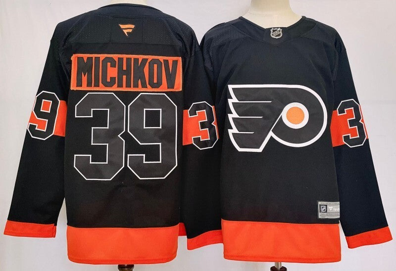 Philadelphia Flyers #39 Matvei Michkov Style 2
