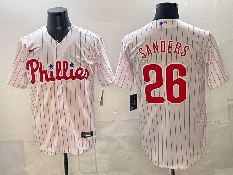 Philadelphia Phillies #26 Sanders Phillies Adult