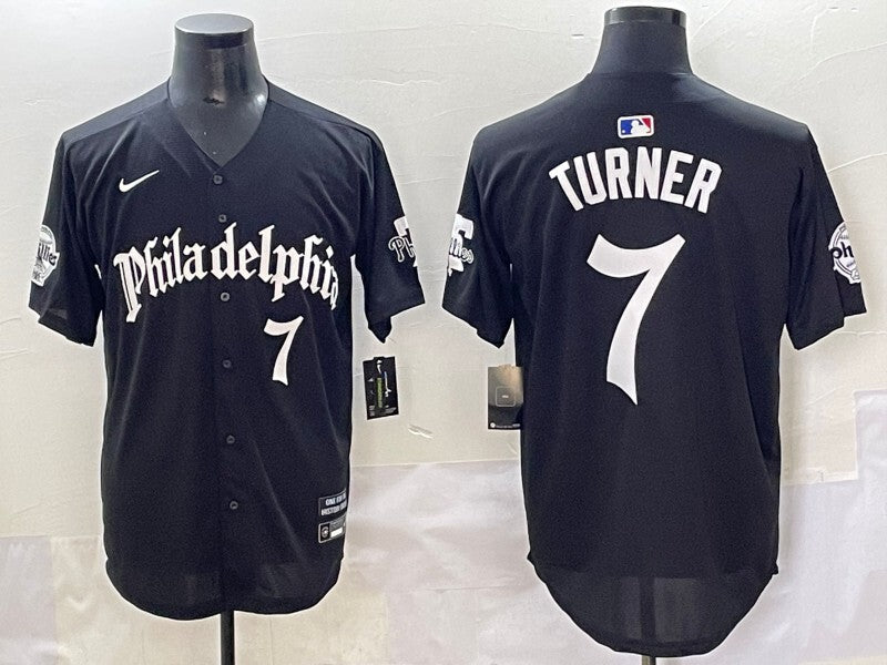 Philadelphia Phillies #7 Trea Turner Phillies 5 Collaboration Style 4